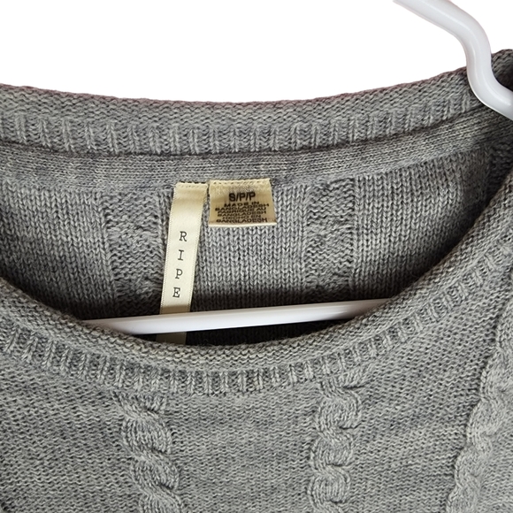 Knit Sweater dress mini-dress - Picture 2 of 4